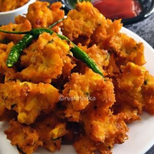 Corn Pakoda (Corn Fritters)