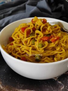 Vegetable Maggi Masala Noodles