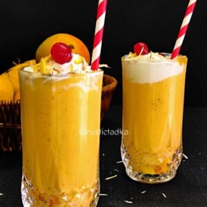 Mango Mastani (Mango Milkshake)