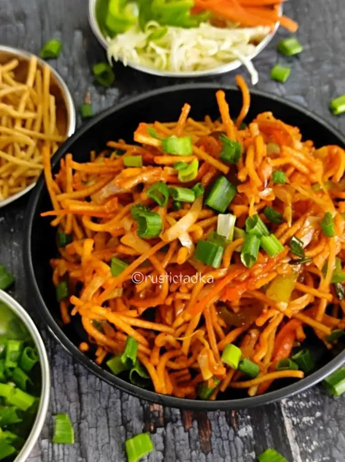 Chinese Bhel (Indian Street Style)