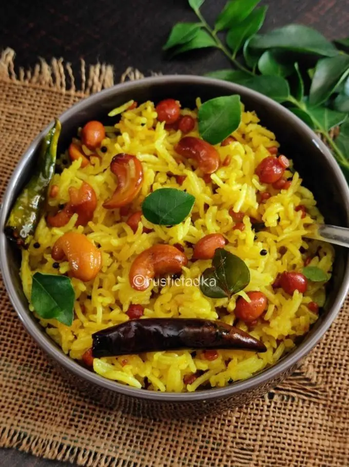 Lemon Rice | Chitranna