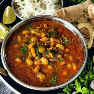 Chavali chi Usal | Black Eyed Peas Curry Recipe | Lobia Masala