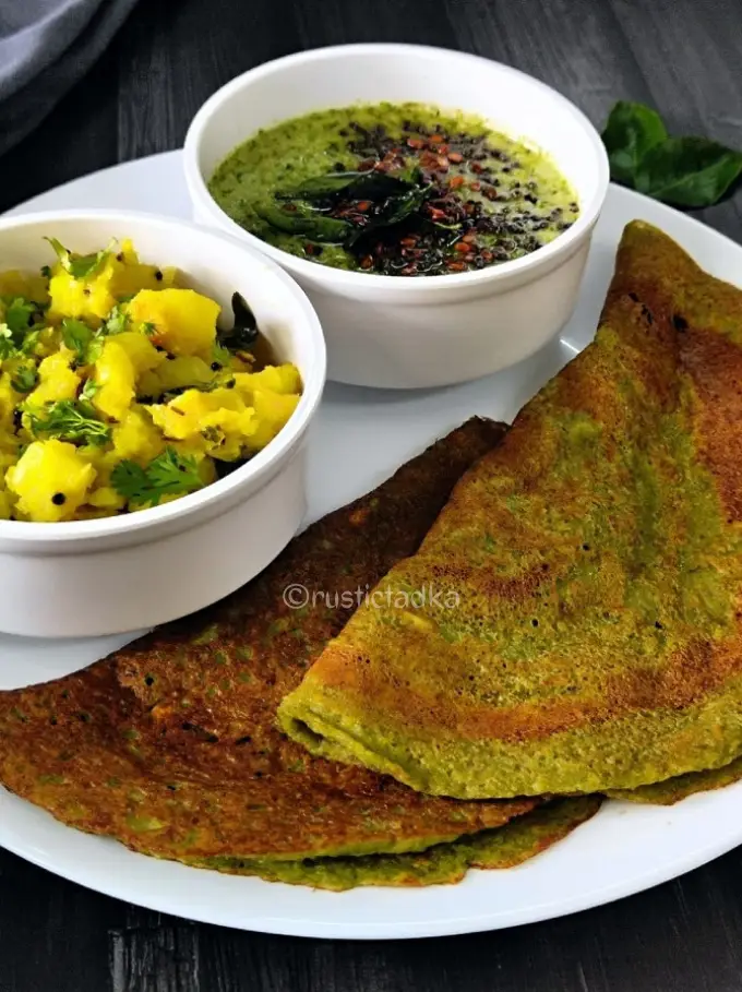 Green Moong Dal Dosa (Pesarattu) | Weight Loss Recipe