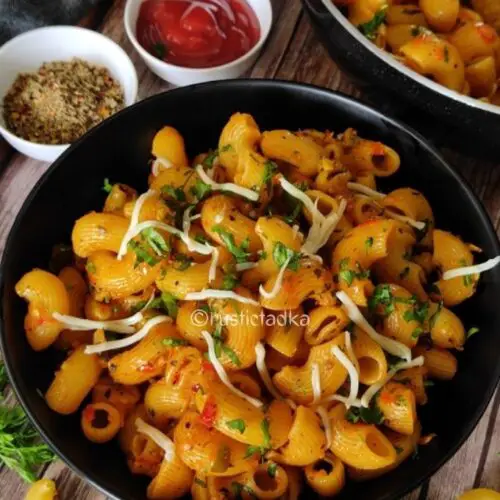 Desi Masala Macaroni Pasta Recipe | Quick & Delicious Indian Style Pasta