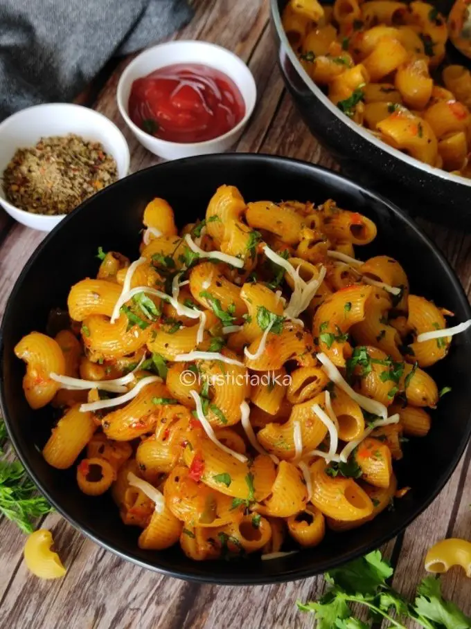 Desi Masala Macaroni Pasta Recipe | Quick & Delicious Indian Style Pasta