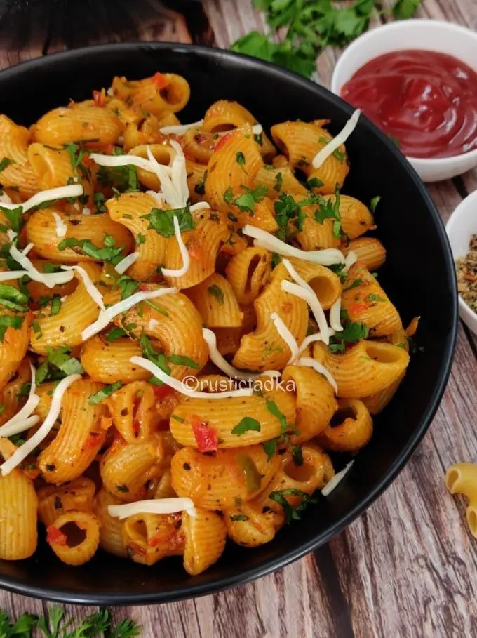 Desi Masala Macaroni Pasta Recipe | Quick & Delicious Indian Style Pasta