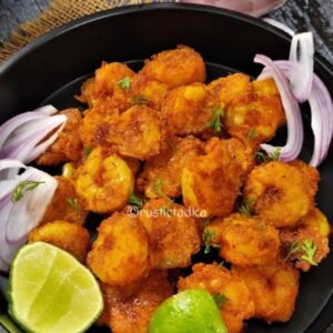 Prawn Rava Fry | Crispy Kolambi Fry | Shrimp Fry