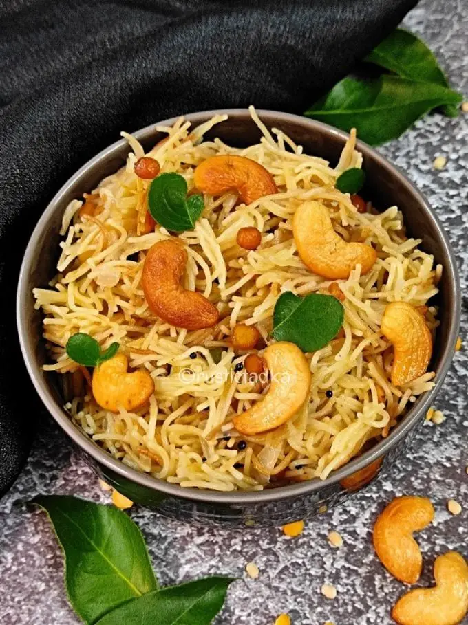 Semiya Upma | Sevai Upma | Vermicelli Upma