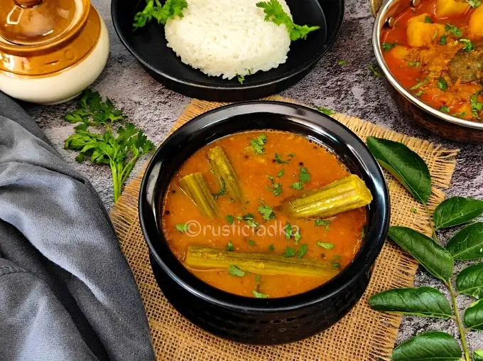 Shevgyacha shengachi Amti | Drumstick Curry | Maharasthrian Shevgyacha shengachi Amti