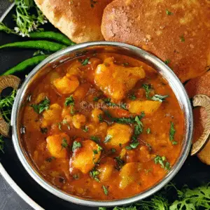 Bhandarewale Aloo Ki Sabzi | Temple Style Potato Curry Bhandarewale Aloo Ki Sabzi | Temple Style Potato Curry