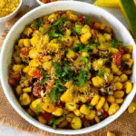 Sweet Corn Bhel | Corn Chaat | Sweet Corn Chaat | Healthy Indian Snack