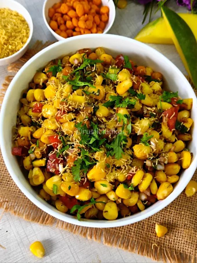 Sweet Corn Bhel Sweet Corn Bhel